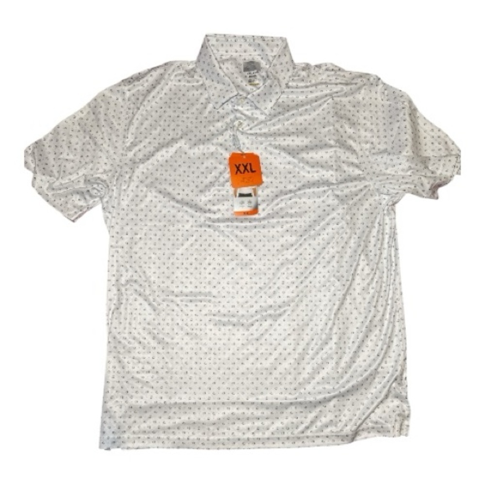 NEW! Greg Norman Collection ML75 Men's Golf Polo Shirt XXL
